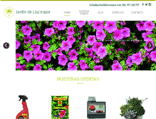Tablet Screenshot of jardindellucmajor.com